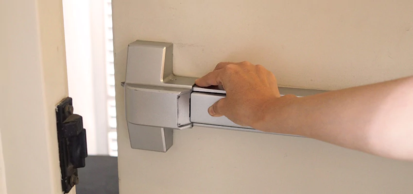 Roller Gate Panic Bar Installation in St. Helena, California